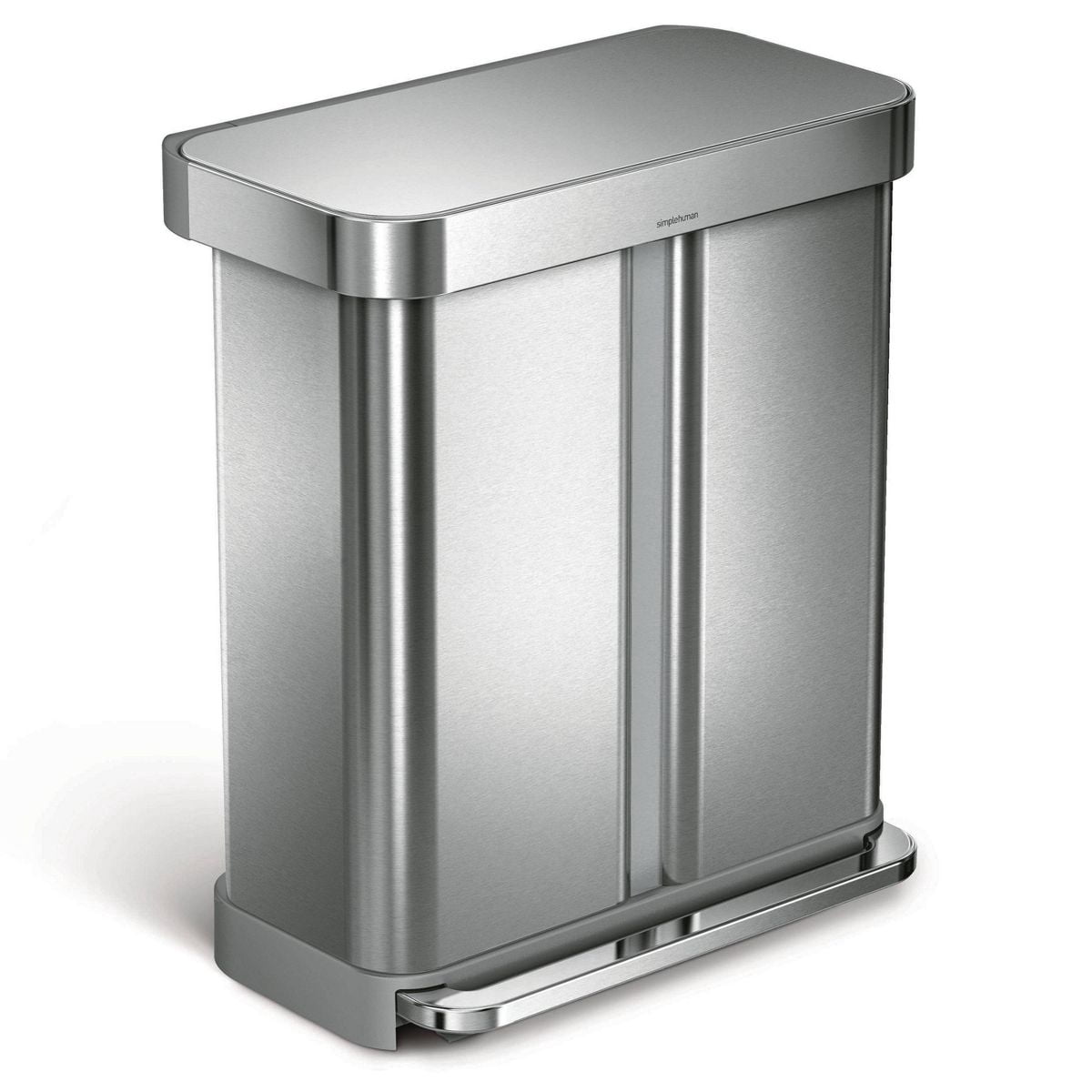 Brushed Steel Lid