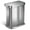 Brushed Steel Lid, variant on simplehuman 58 Liter / 15.3 Gallon Stainless Steel Rectangular Kitchen Step Can Dual Compartment Recycler, Brushed Stainless Steel