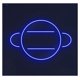 thumbnail image 1 of Letrero De Neón LED Planet Saturno Anillado, Luz Para Habitación Infantil, Espacio, Escaparate, , Entrada Comercial, 40cm, 1 of 2