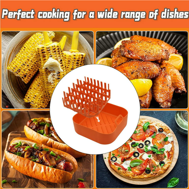 Air Fryer Pads Bacon Rack Cooking Plate Household Kitchen