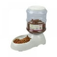thumbnail image 1 of Self Dispensing Pet Waterer Automatic Gravity Dog Cat Food Feeder, 1 of 6