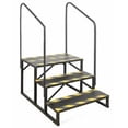 thumbnail image 1 of Kojooin 3 Step RV Stairs with Handrail, Portable Metal RV Steps with Non-Skid Tapes for Camper, Pool or Indoor Outdoor Use, 1 of 8