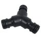 thumbnail image 3 of BRIGHTFUFU 5Ud Conectores En Y Para De Material ABS Duradero Color Negro, 3 of 8