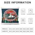thumbnail image 5 of Orinice Football Team Logo City Skyline Decorative Cotton Linen Throw Pillow Cover for Home Couch Living Room Bed Sofa, Square 1PC 20x20in, 5 of 5
