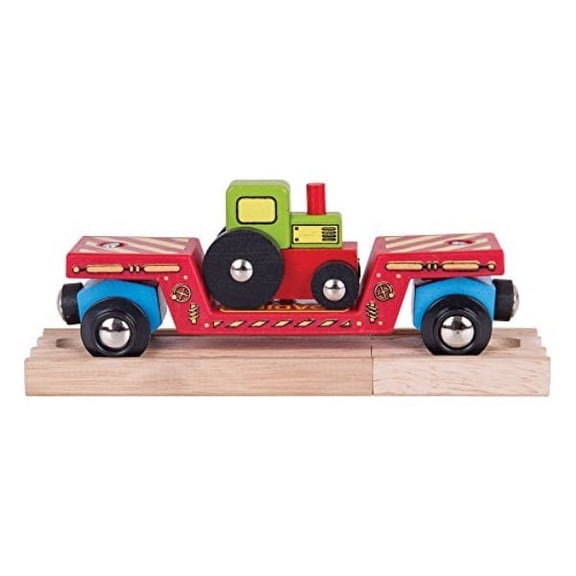 Bigjigs Rail Tractor Low Loader