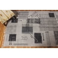 thumbnail image 3 of Casavani Handmade Eco Friendly Dhurrie Black Living Room Area Kilim 7x10 Feet, 3 of 5