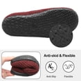 thumbnail image 2 of Barerun Women Men Fuzzy Slippers Warm Indoor Outdoor House Shoes, 2 of 6
