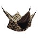 thumbnail image 5 of Jaula para animales pequeños, hamaca colgante, accesorio de jaula, nido de doble capa, litera, hamaca para petauros del azúcar, para que duerman loros negro 34cmx34cm, 5 of 8