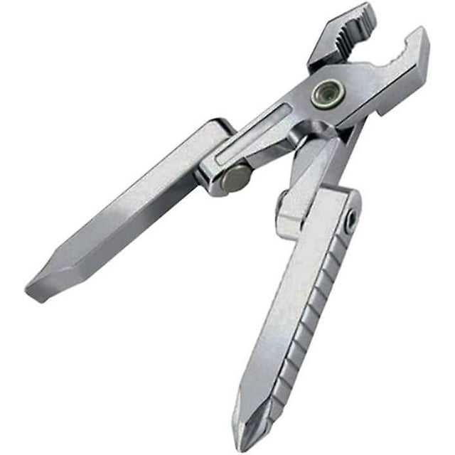 3 In 1 Multi-tool Portable Stainless Steel Lightweight Multi-tool With Plier, Screwdriver, Wire Stripper