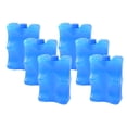 thumbnail image 1 of 6 unidades de bolsas de hielo para hieleras para almacenar biberones de leche , loncheras de 350 ml, ideales para barbacoas, senderismo,, 1 of 8