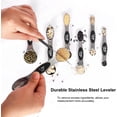 thumbnail image 4 of Stainless Steel Magnetic Measuring Spoons Set with Leveler, Stackable Metal Tablespoon Measure Spoon for Baking, Cups and Spoon Set Kitchen Gadgets Apartment Essentials Fits in Spice Jars, 4 of 8