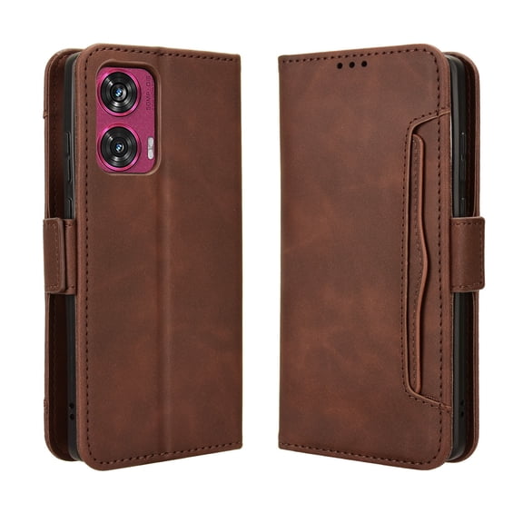 COTREE Case for Moto G Power 2025/ G Play 2025/G 5G 2025  Leather Wallet Cover Magnetic Closure Adjustable Detachable Card Holder