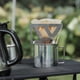 thumbnail image 1 of Taza de filtro de café de acero inoxidable, gotero portátil plegable, estante de goteo, 2 uds. Likrtyny  Para estrenar, 1 of 8