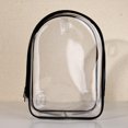 thumbnail image 1 of Petit Sac de Rangement pour Poupée, Sac pour Poupée d'Extérieur, Étui de Transport Imperméable et Portable, Sac d'Exposition Transparent en PVC pour Poupée de 20 cm, 1 of 5