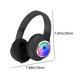 thumbnail image 3 of Auriculares inalámbricos Bluetooth 5.3 con montaje en la cabeza, llamadas de alta definición, calidad de sonido HIFI, batería de larga duración, auriculares Bluetooth enchufables, 3 of 7