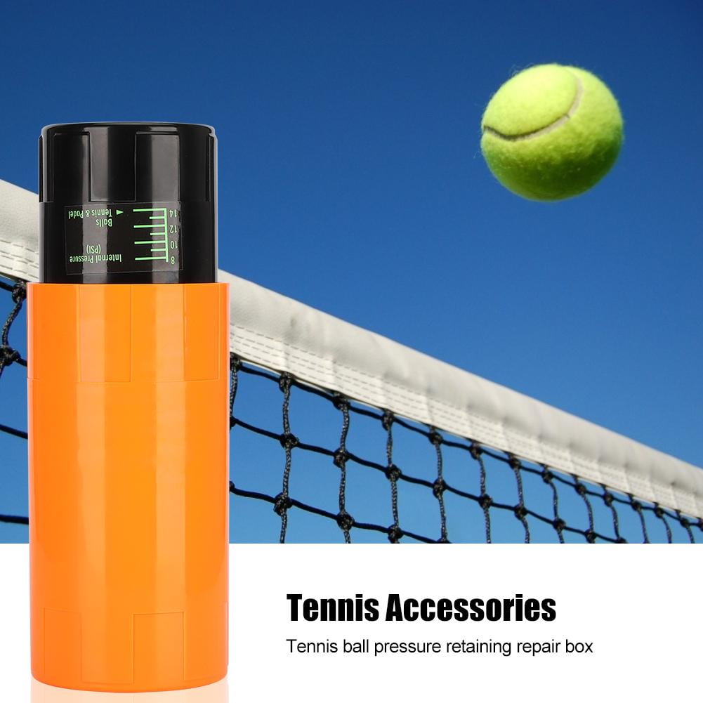 TOPINCN Tennis Accessories,Tennis Ball Box Pressure Maintaining