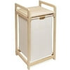 Natural/unfinished One Drawer Hamper/sto