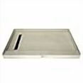 thumbnail image 3 of Tile Redi RT3060L-PVC-OB-2.5 Shower Pan with Left Drain- Single Curb Shower Base, 2" PVC Drain, and Grate Included, 60" Width x 30" Depth, 3 of 4