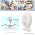 thumbnail image 3 of Door Sensor Alarm, LED Indicator 80dB ABS Magnetic Induction Door Entry Alarm  for Business, 3 of 7