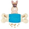 thumbnail image 2 of Bone Shaped Dog Toy Rubber Funny Interactive Puppy Squeaky Toy Pet Chewing Toy, 2 of 10