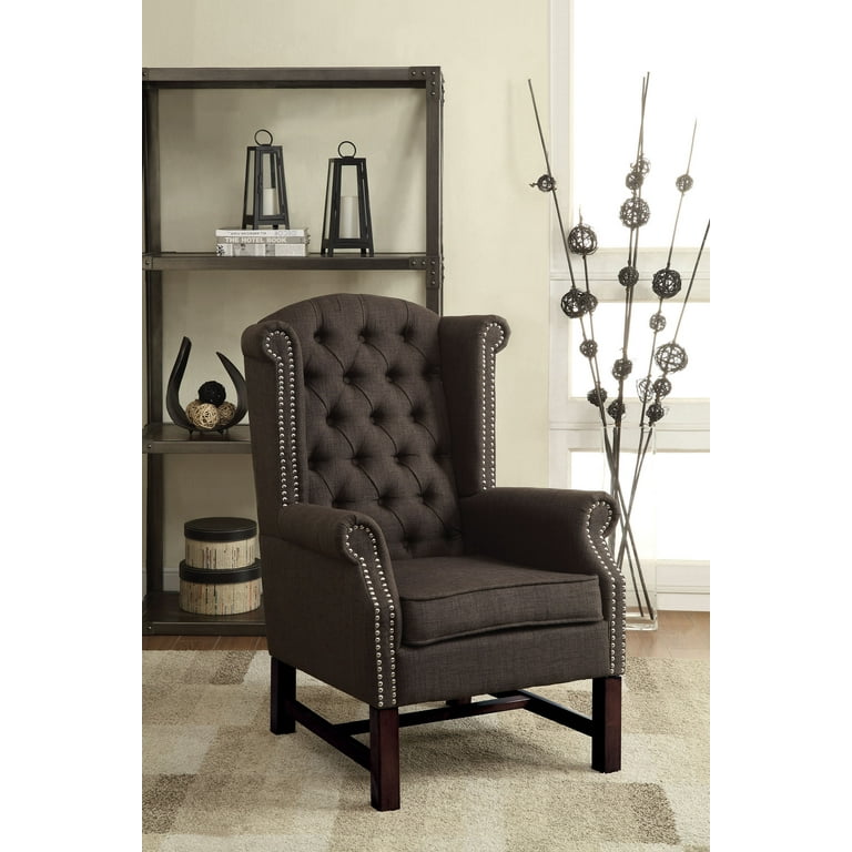 ACME FURNITURE チェア JOURNAL STANDARD Acme Furniture Manly Accent Chair - Walmart.com