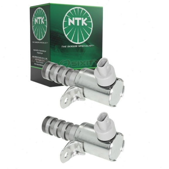 2 pc NTK Variable Timing Solenoid VVTs compatible with Ford F-150 3.3L 3.5L 3.7L V6 2011-2022