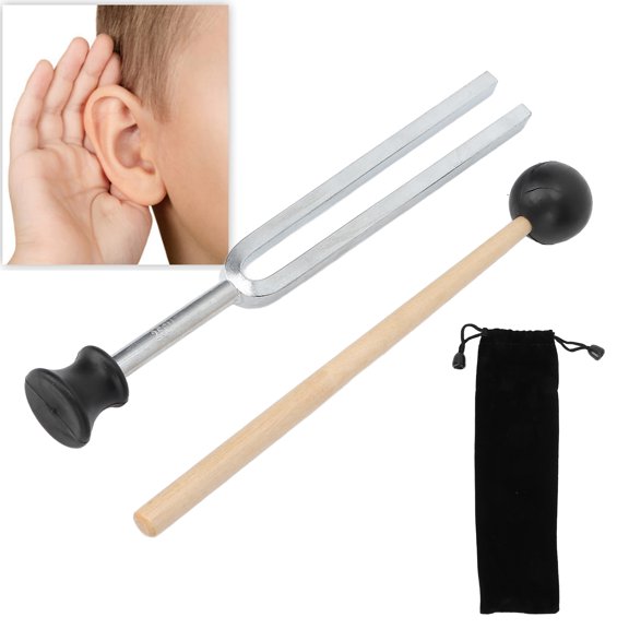 Tenedor de afinación martillo de sonido de 256 Hz Instrumento de vibración de la horquilla de afinación curativa musical Promueve la relajación para mejorar la salud ANGGREK Otros
