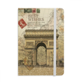 thumbnail image 1 of Carnet Officiel Arc de Triomphe Meilleur Paris Couverture Rigide en Tissu Journal Classique, 1 of 3
