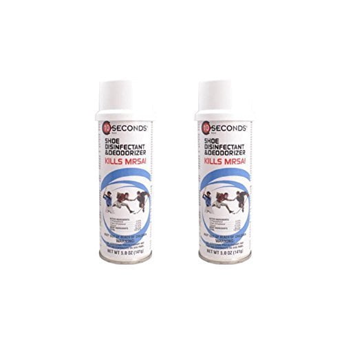 10 seconds shoe disinfectant and deodorizer