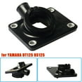thumbnail image 4 of 3X Motorcycle Carburetor Interface Adapter Intake Manifold Raccord Carburetor for DT125 RS125 DT 125 Accessories,3 x Carburetor Interface,Black, 4 of 5