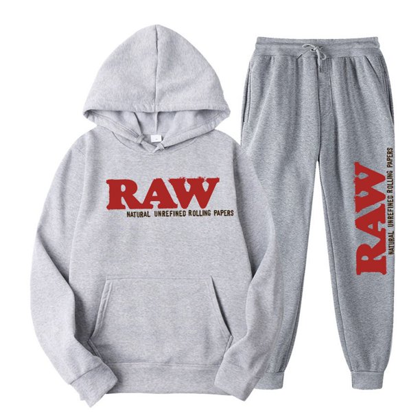 Conjunto de Sudadera con capucha y pantalones para hombre y mujer, jersey con estampado en bruto, pantalones de chándal y2k, ropa deportiva informal Unisex, traje de 2 piezas, Otoño e Invierno xuanjing unisex