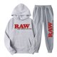 thumbnail image 1 of Conjunto de Sudadera con capucha y pantalones para hombre y mujer, jersey con estampado en bruto, pantalones de chándal y2k, ropa deportiva informal Unisex, traje de 2 piezas, Otoño e Invierno xuanjing unisex, 1 of 2