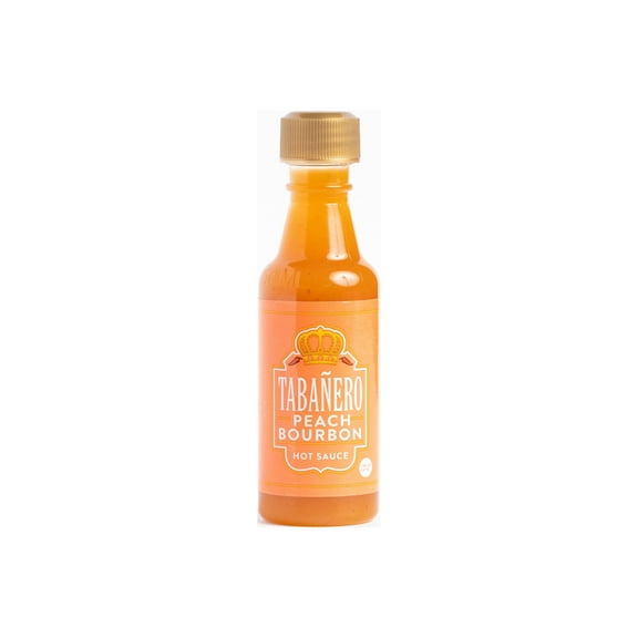 Tabanero Peach Bourbon Hot Sauce - 1.7 Oz Mini Bottle