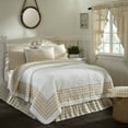 thumbnail image 3 of Luxury King Quilt in Antique White and Semolina, 3 of 3