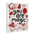 thumbnail image 3 of Stupell Industries Eclectic Magic Phrase with Mushrooms Canvas Art, 16 x 20, by Glad You're Here Co., 3 of 8