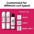 3 piece LUS Brands Love Ur Curls for Wavy Hair Shampoo, Conditioner & AllinOne Styler 8.5oz