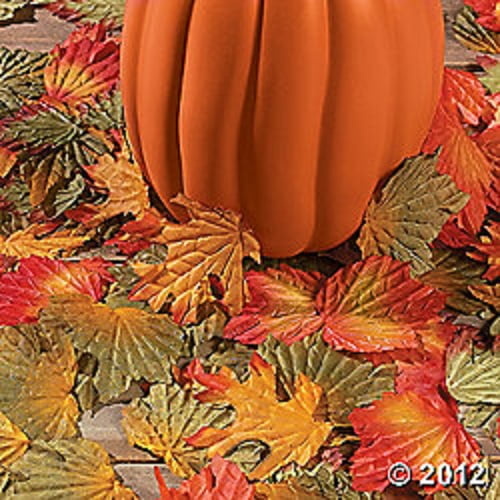 Decorative Fall Leaves (250Pcs) Home Decor 250 Pieces