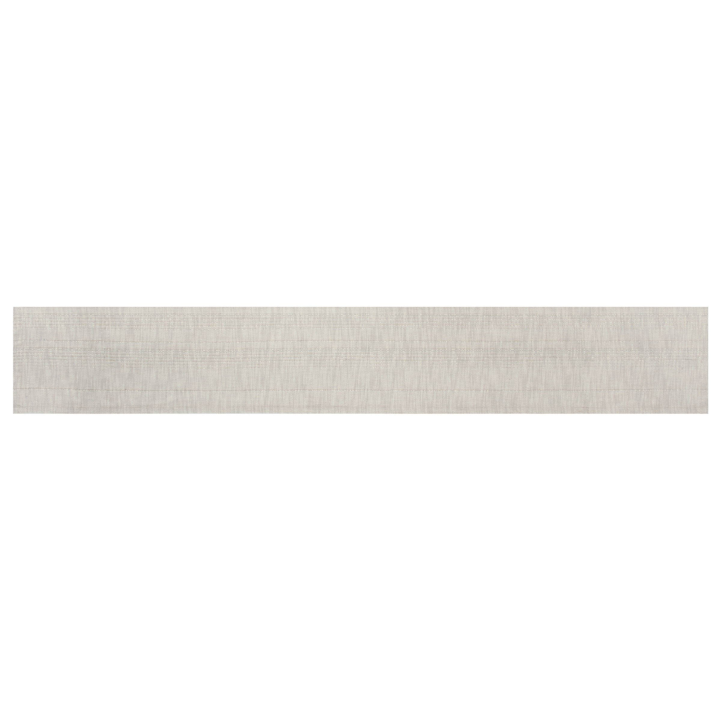 Better Homes & Gardens Beige and Gray Woven Table Runner - 14" x 90" - Soft Silver - 100% Cotton