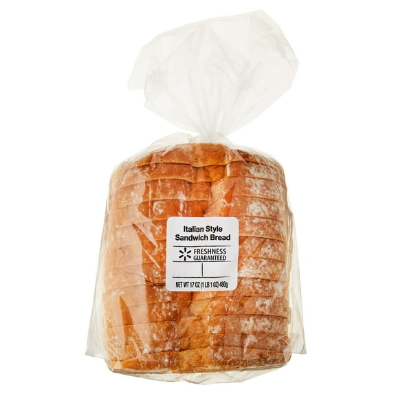 Freshness Guaranteed Fresh Italian Style Sandwich Bread Loaf, 17 oz Loaf