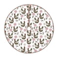 thumbnail image 1 of Fotbe Flowe Rooster Pattern Christmas Tree Skirt, Tree Skirts Plush Christmas Decorations, Christmas Tree Skirts Xmas Decorations Holiday Party Decor-30", 1 of 6