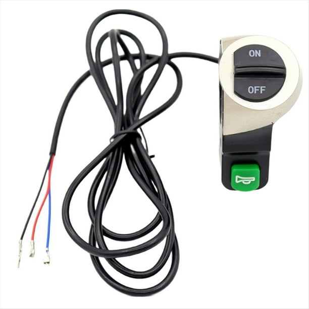 Acelerador de Pulgar para Bicicleta Eléctrica, Interruptor de 12 V A 72 V, Multifunción, para Patinete Eléctrico