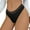 Black, variant on Clearance Sale 2025 Women's custom high waist striped tangas thongs, Custom High Waist Striped Tangas No Show Bikini Custom Thongs Women Underwear Panties Cotton Thong, No show bikini cotton underwear