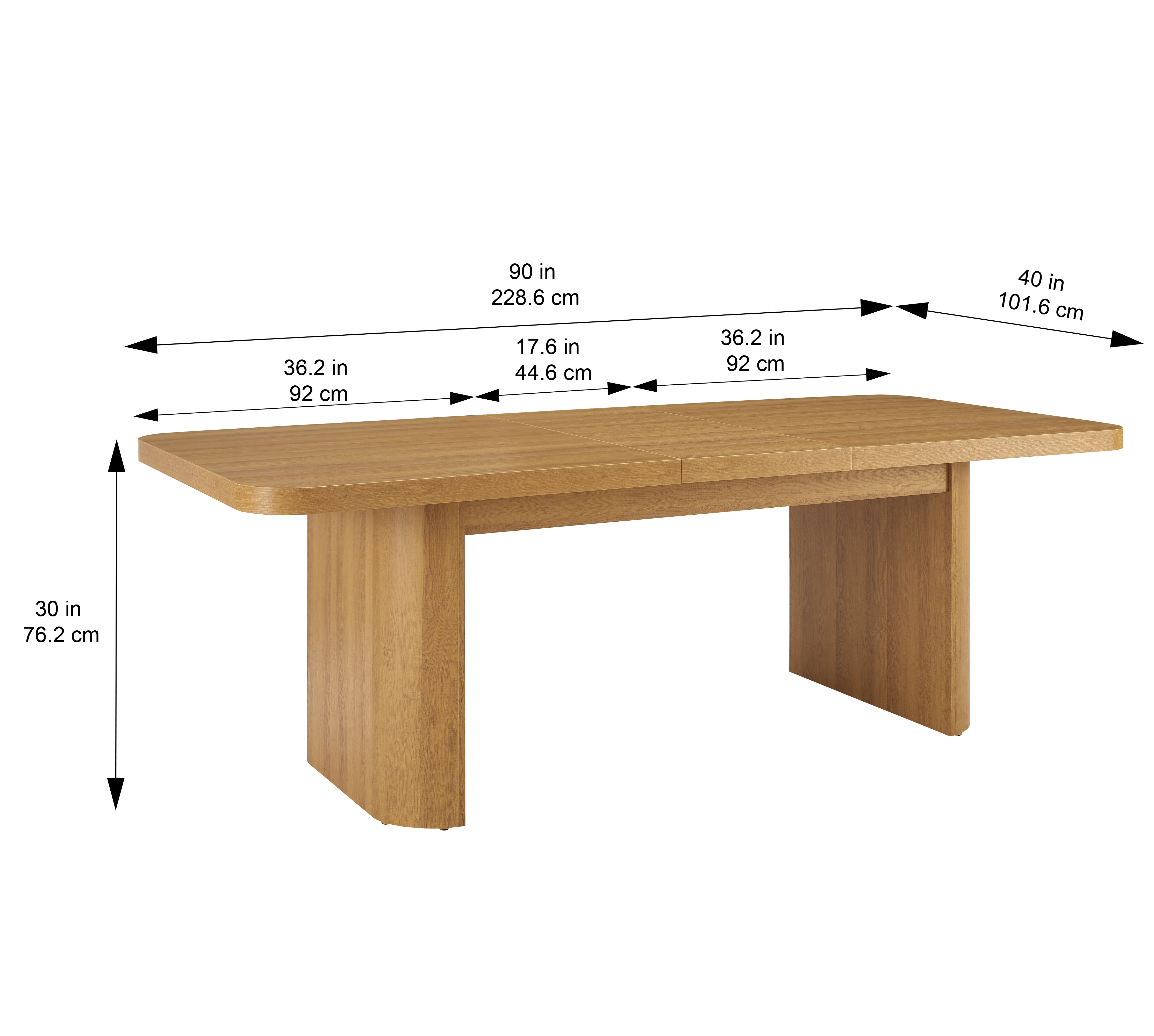 Better Homes & Gardens Juliet Expandable Dining Table photo 3