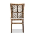 thumbnail image 5 of bali & pari Laluna Rattan BOHO Dining Chair, Greywashed, 5 of 10