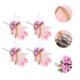 thumbnail image 5 of 4 unids artificial en forma de rosa de novio boutonniere bridal bonito rosa broche, 5 of 5