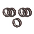 thumbnail image 1 of 10 piezas tijeras de pelo de barbero tijeras anillos para dedo traje para tijeras de peluquería y barbero, 1 of 5