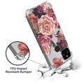 thumbnail image 6 of CoverON Phone Design For Google Pixel 5a Case, Clear Flexible Soft Rubber Slim TPU Cover, Purple Flower, 6 of 8