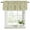 Light Yellow Light Green, variant on Yellow Rose Curtain Valances for Windows, Kitchen Valance Window Treatments Panel 2 Pack, Farmhouse Romantic Botanical Floral Flowers Rod Pocket Short Curtains for Bathroom Bedroom 42 x 12 Inch