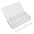 thumbnail image 1 of Full Nail Tips, 550pcs Fake Nails Semi Scrub DIY Handcraft  For Appointment For Wedding Tetragonum, 1 of 8