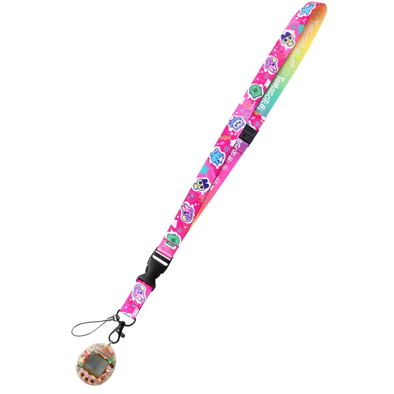 Tamagotchi Paradise Lanyard - Pink Figure - Walmart.com